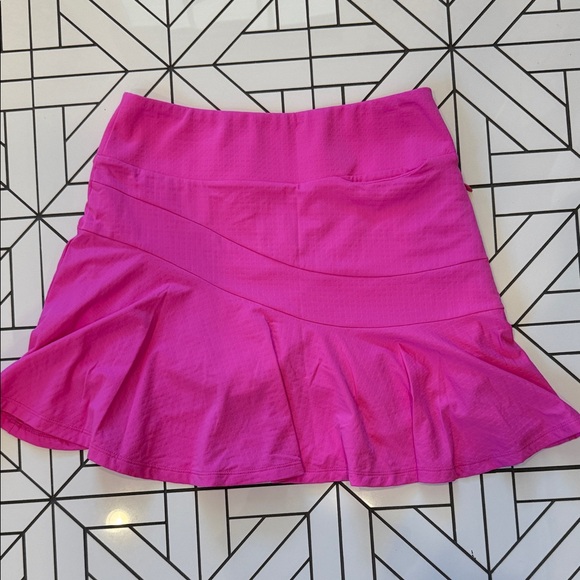 IBKUL Vibrant Pink A-Line Skirt - Picture 2 of 2